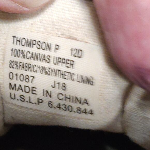 Polo Ralph Lauren Thompson Low Top Sneakers USA RL PC Flag Blue Mens Size 12D - Picture 12 of 12